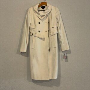 BCBG Long Cashmere Belted winter coat